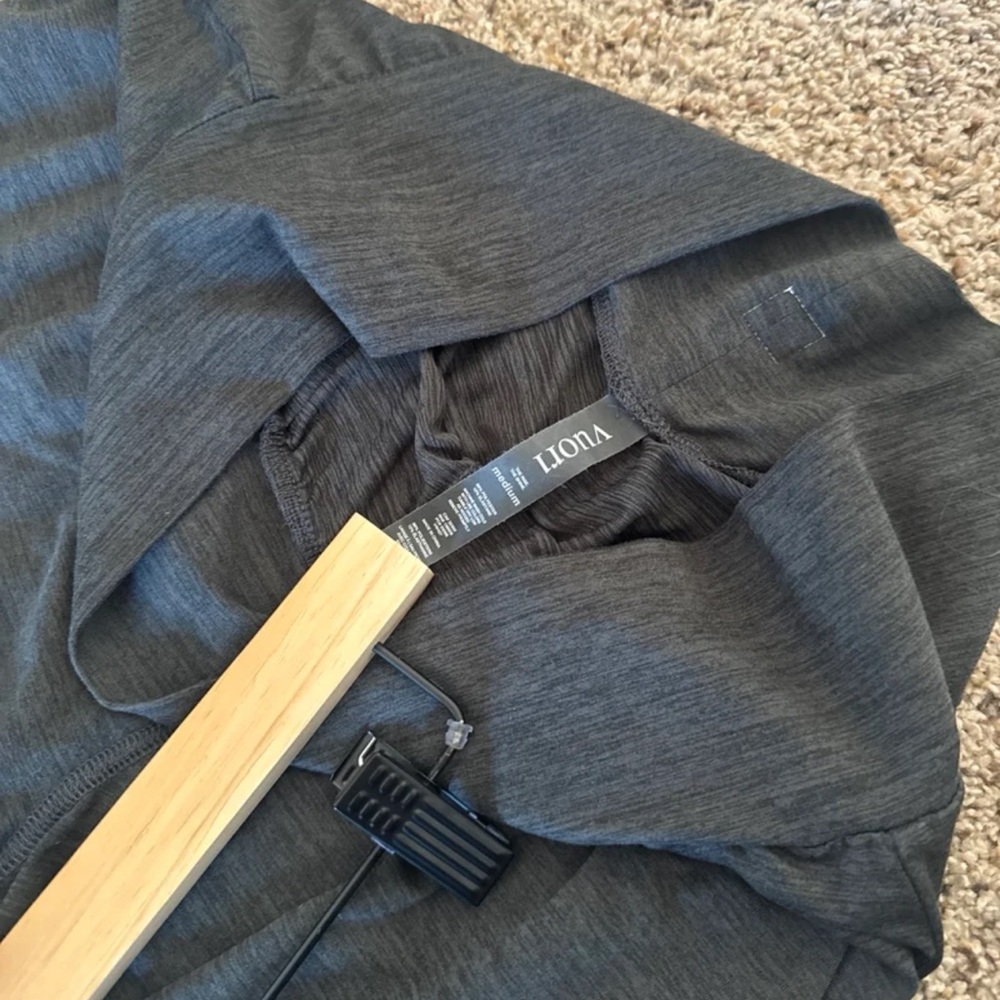 Vuori Lux Harem Jogger Pants size Medium in Charcoal Grey Heathered - Picture 10 of 12
